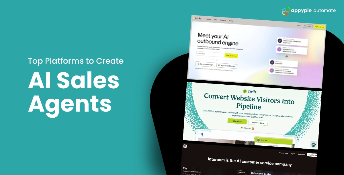 Top Platforms to Create AI Sales Agents